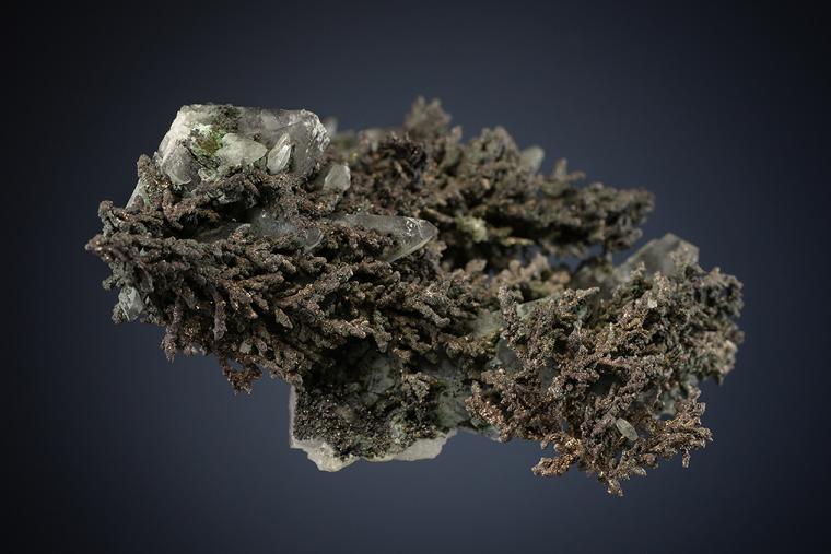 SILVER with CALCITE